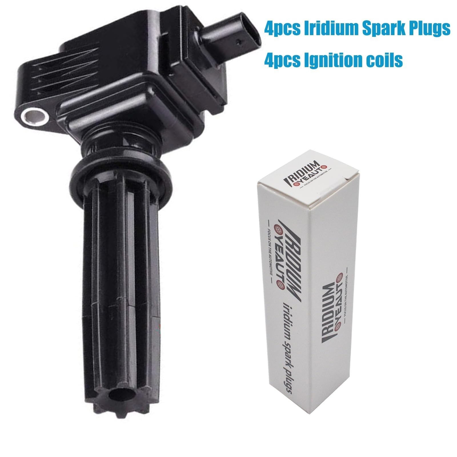 UF670 Ignition Coil Pack 31316353 and Iridium Spark Plugs Set Of 4 Fit For Fo…
