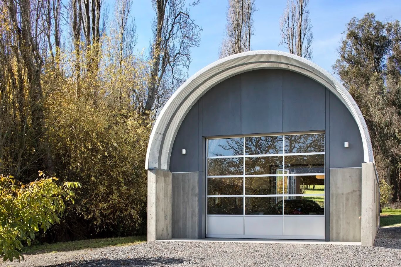 30x30x15 DuroSPAN DIY Steel Arch Clear Span Building Kit Open Ends FactoryDiRECT