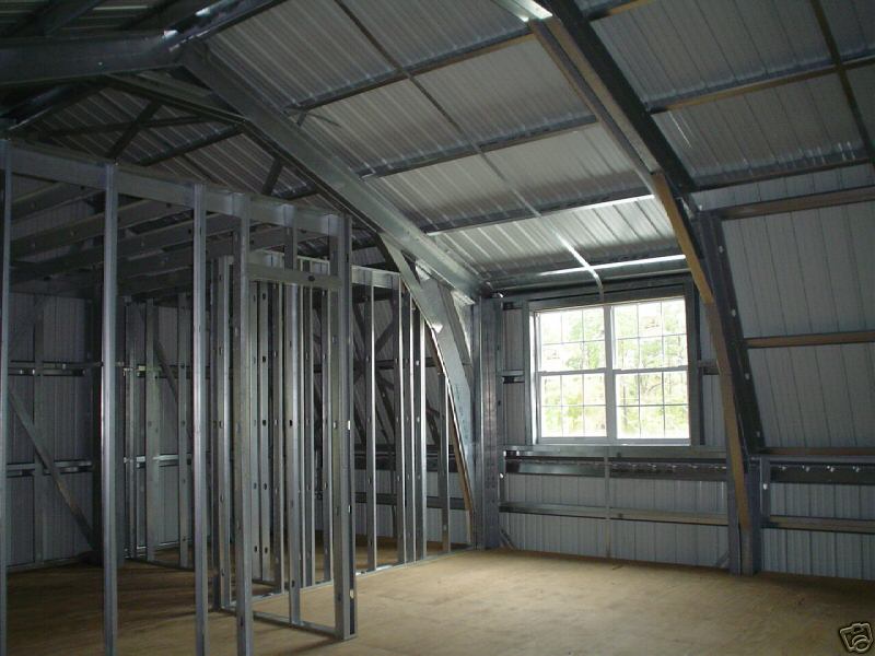 Custom Building Design, Gambrel Barn Information Package.
