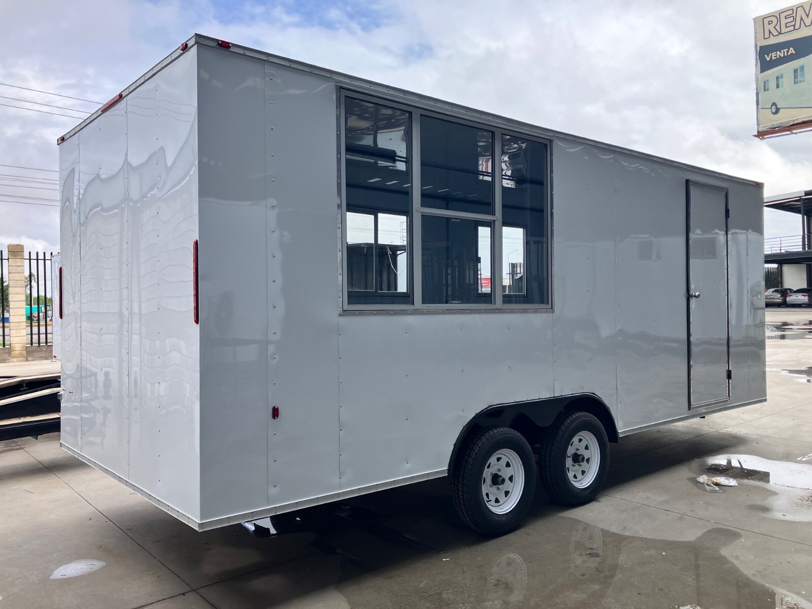 8×20 New Mobile Modular Jobsite Office Trailer, Custom Trailer Mfr. 8×22 8×24