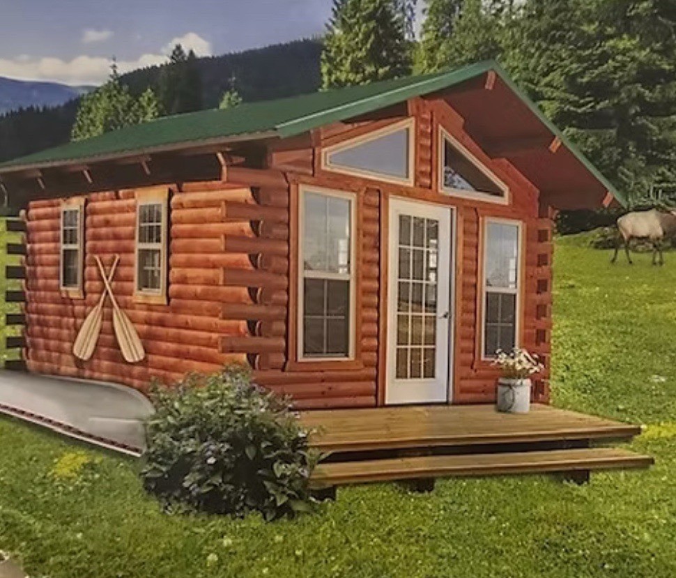 Log Cabin Kit 12×40 ****FREE SHIPPING NATIONWIDE!!