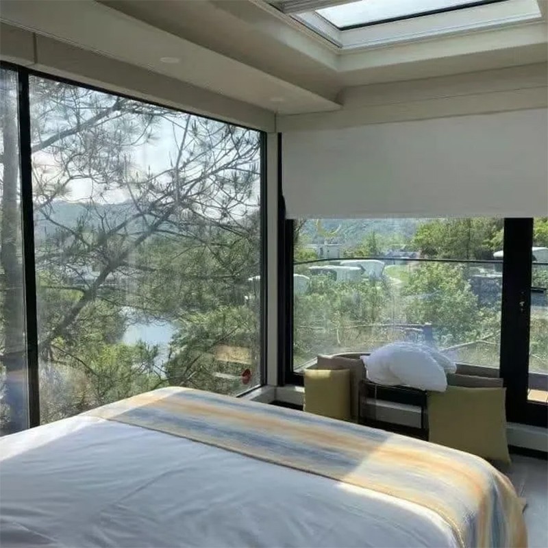 Wind Resistance Prefabricated House Quick Setup Space Capsule House