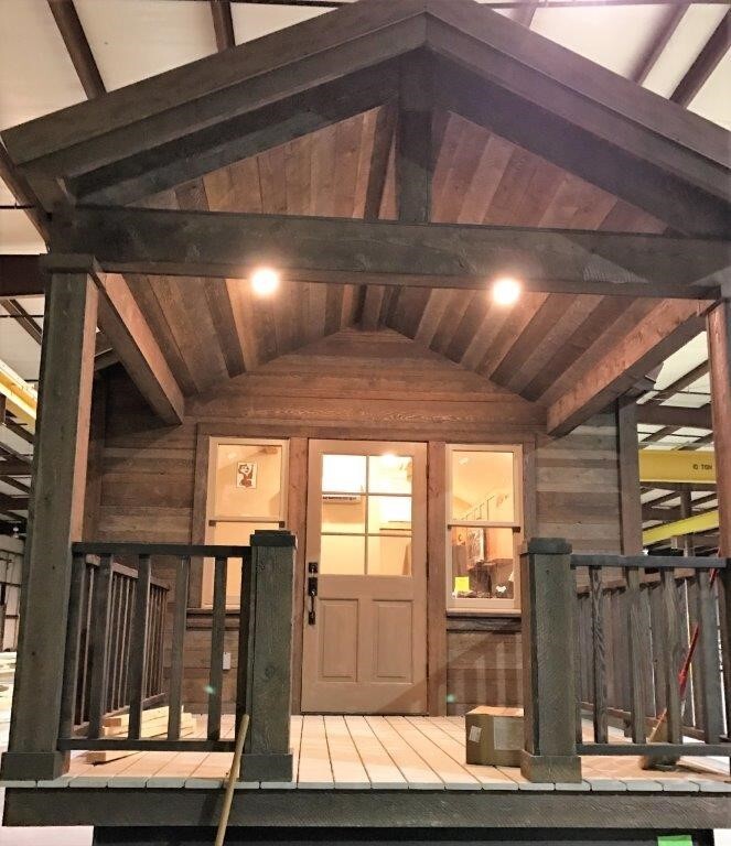TINY HOME CABINS – CUSTOM BUILT FOR YOUR PREPPED PROPERTY- ELEGANT RUSTIC CABINS