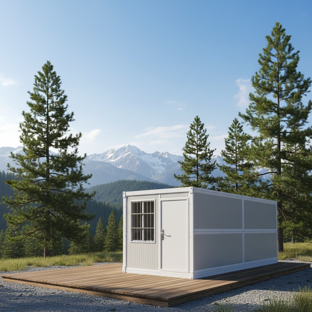 Prefabricated Container Home: Expandable, Compact, Portable, and Foldable 20ft