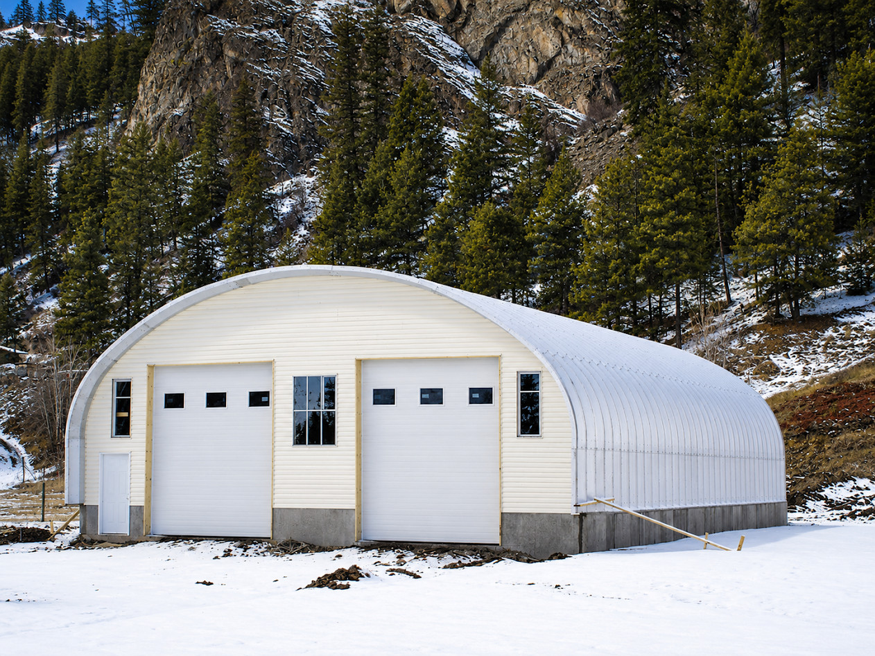40x42x16 DuroSPAN Steel Rural Retail Building Kit DIY Open Ends Direct