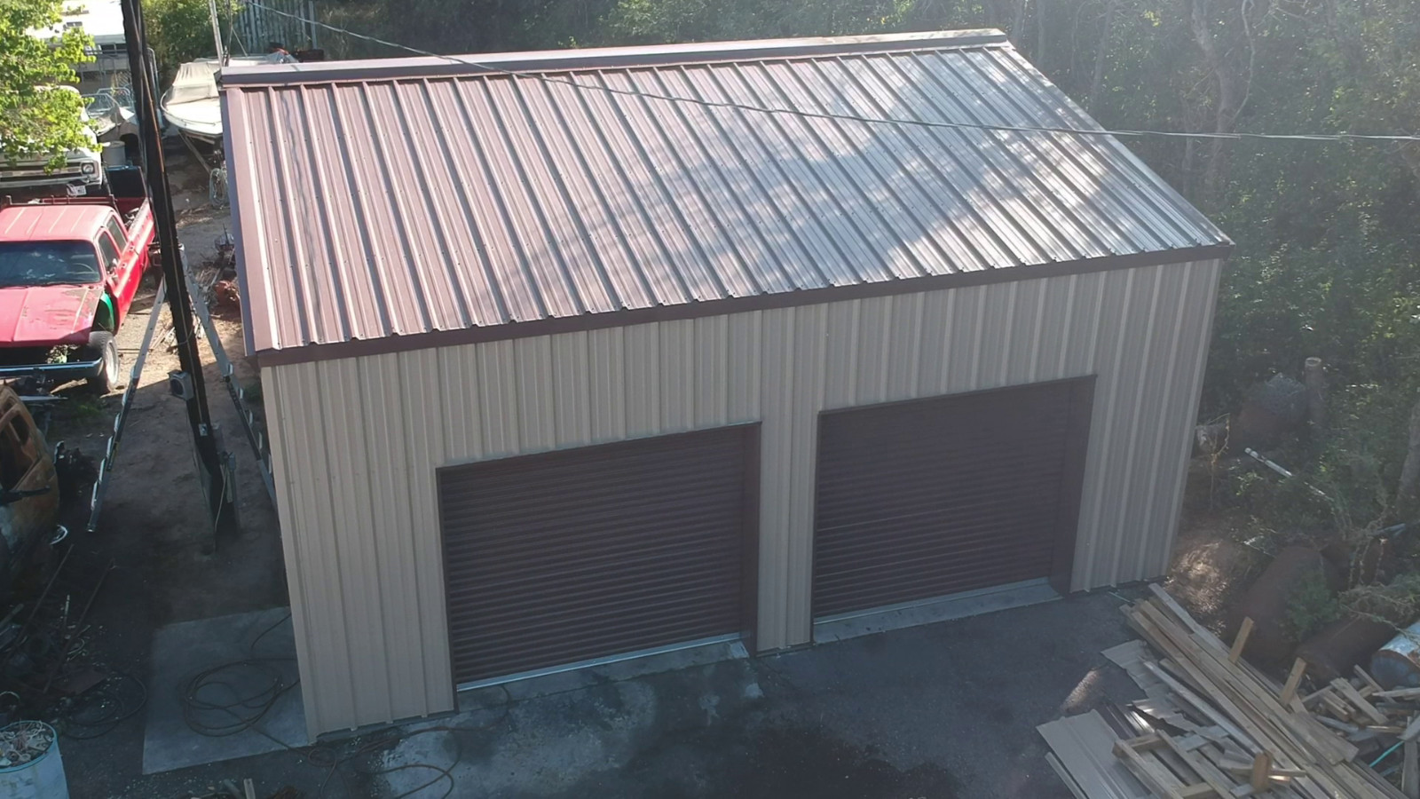 30x40x10 Steel Building Kit | Rigid Frame I-Beam | Commercial Grade