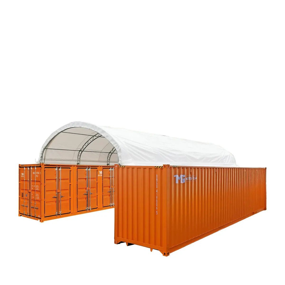 Heavy-Duty 20x40ft PVC Container Shelter