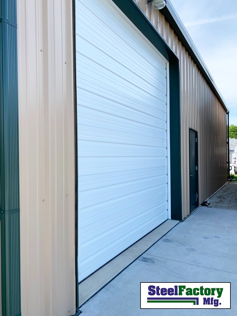 Steel Factory 40x75x14 American Metal Galvanized Frame Storage Garage Workshop