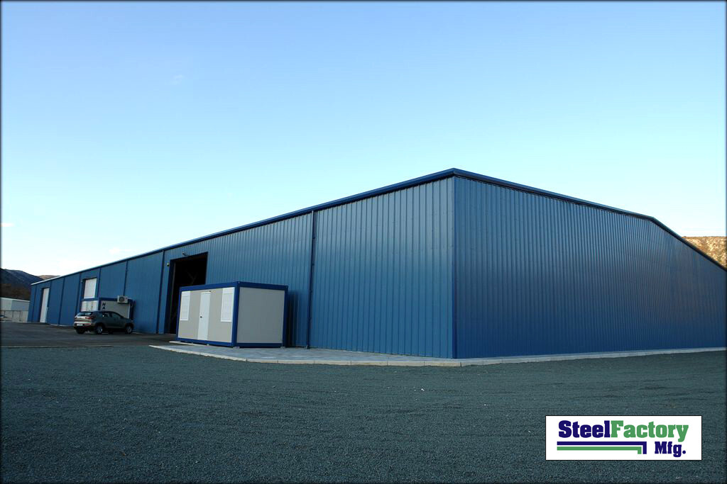 Steel Factory Prefab Metal Commercial Building 50x150x16 US Made Lowest Prices