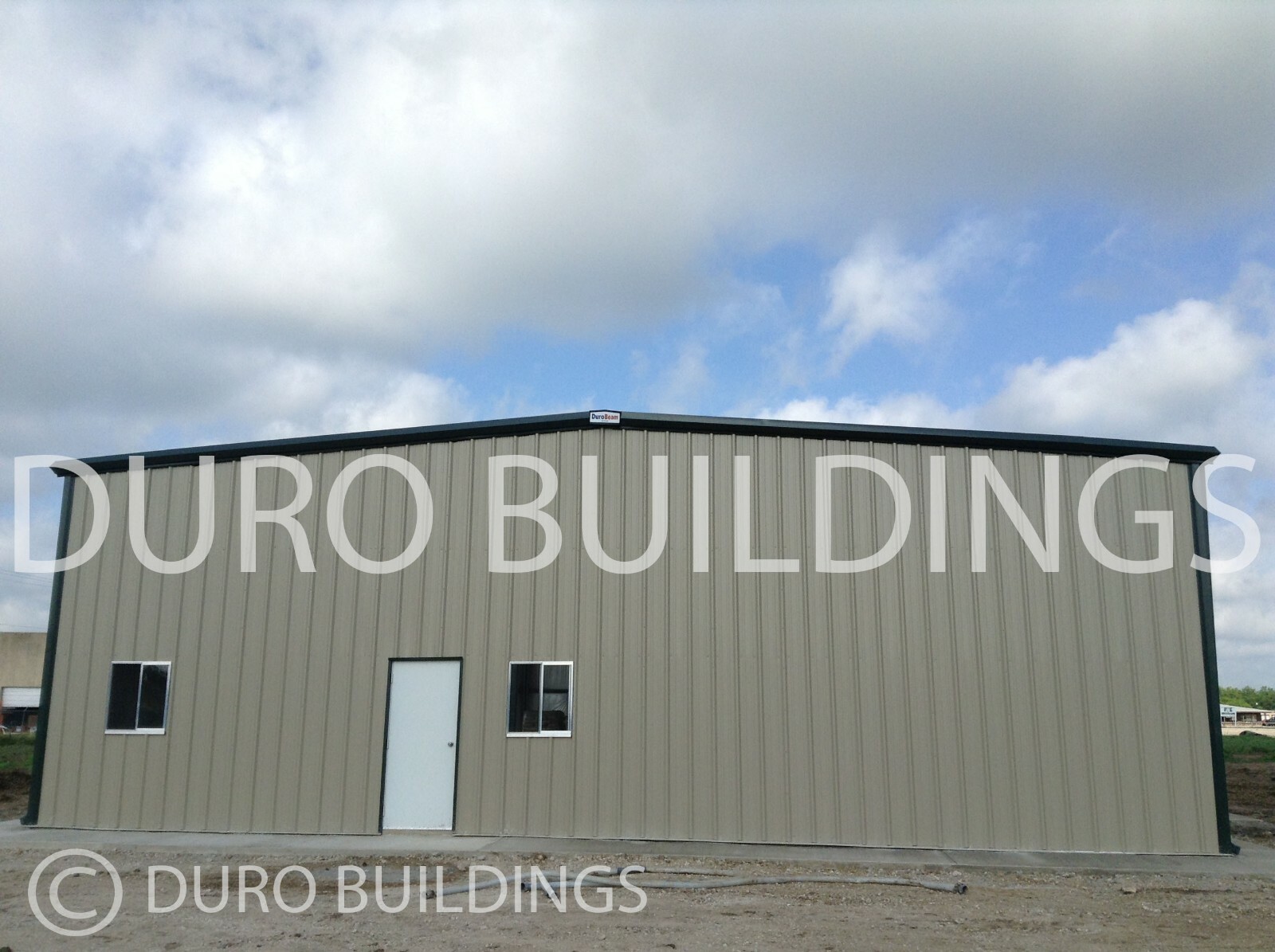 50x100x16 DuroBEAM Rigid-Frame I-Beam Structure