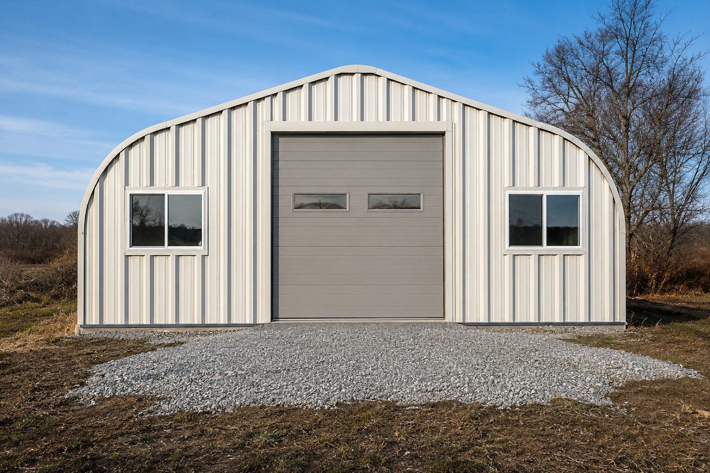 20x24x12 DuroSPAN Steel Building Kit Clear Span DIY With Ends Walls Included