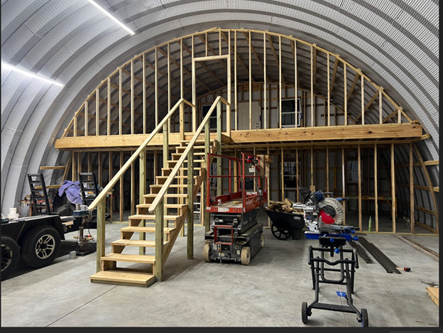 40x30x18 DuroSPAN Steel Off-Grid Grow Food Building Open Ends Factory Direct
