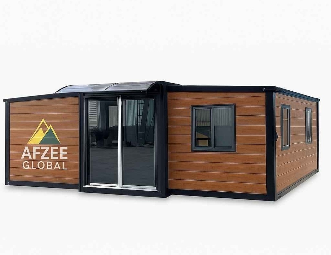 AFZEE GLOBAL Prefabricated Building 2 Bed 1 Bath Double Glazed 6320mm