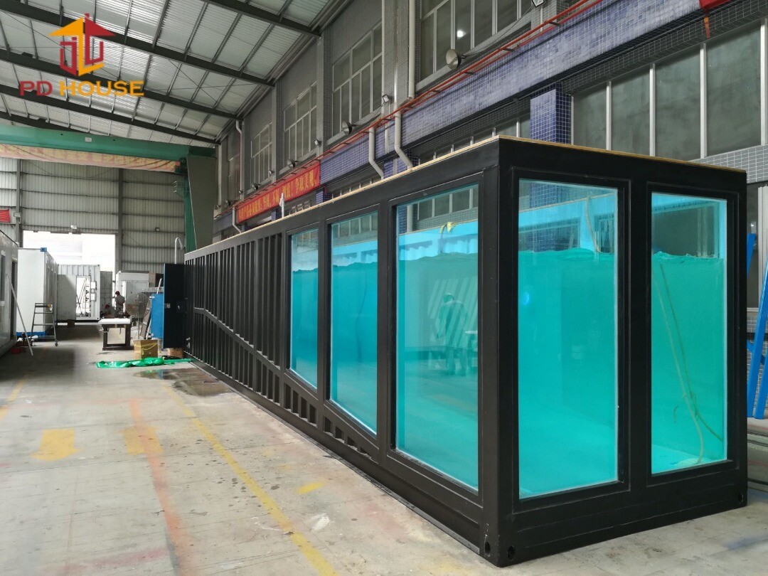 Swimming / Aquarium Pool 20ft. and 40ft. lengths Safe Room Designs Catalog