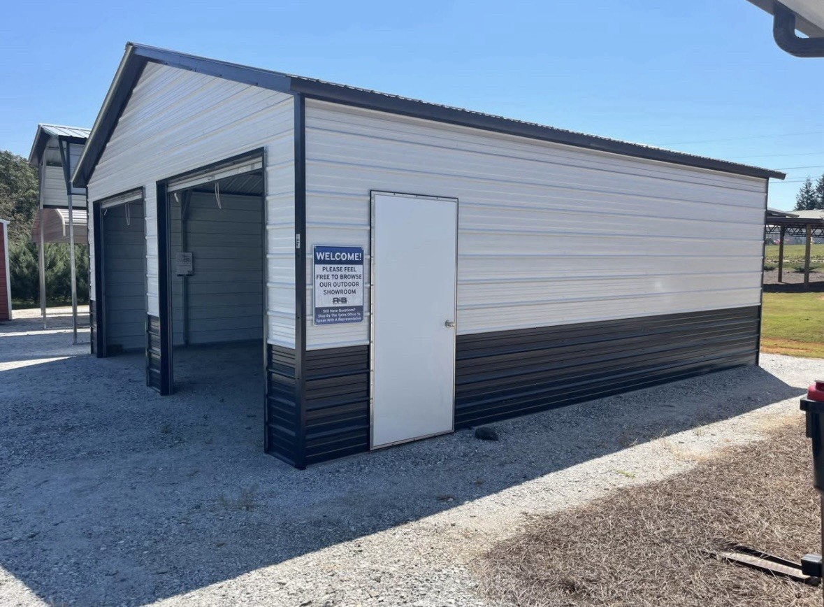 20×25 Metal Garage | Steel Shop | Installed | Rent To Own Available