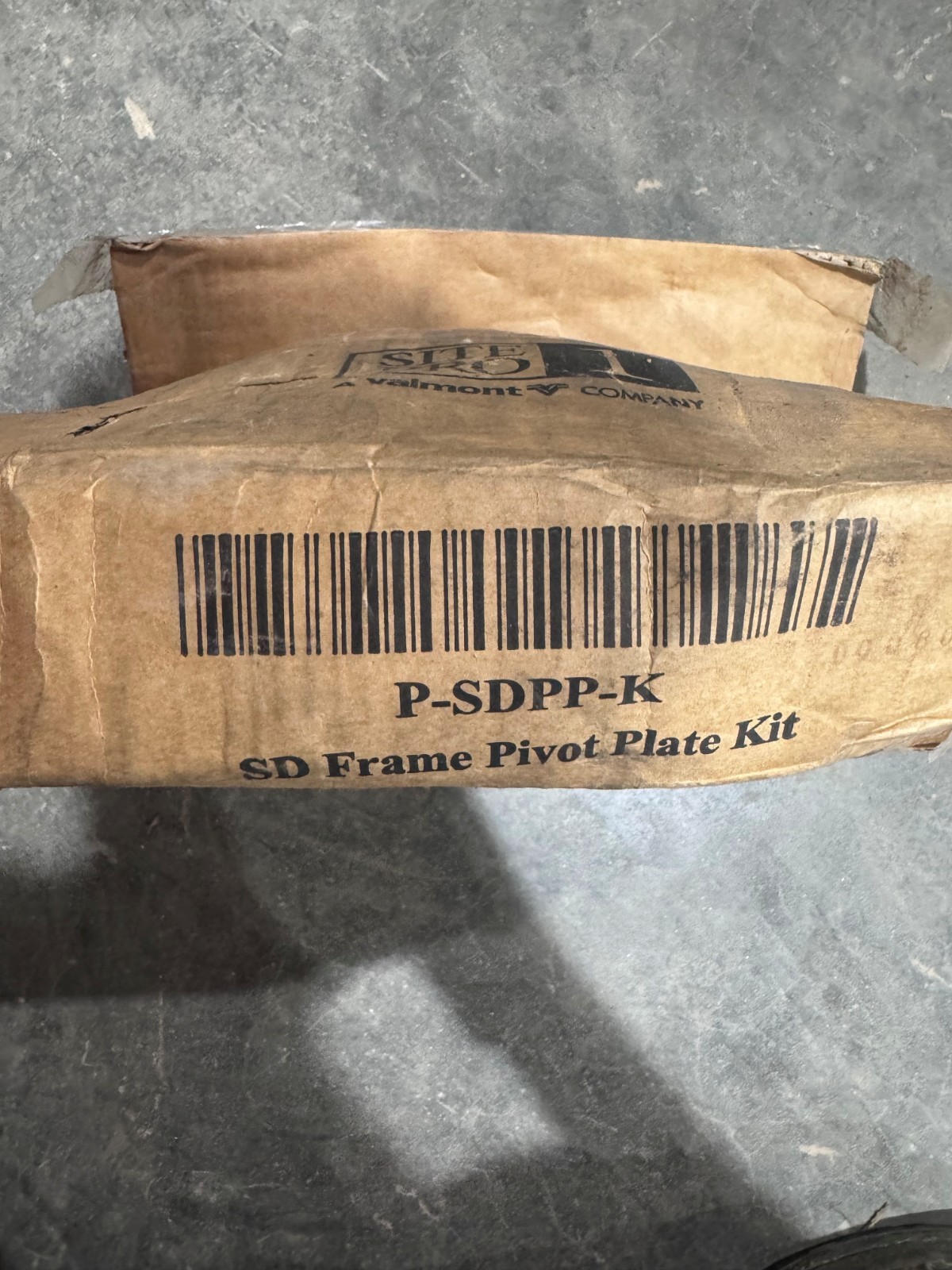 SD Frame Pivot Plate Kit, P-SDPP-K, Site Pro 1, a Valmont Company
