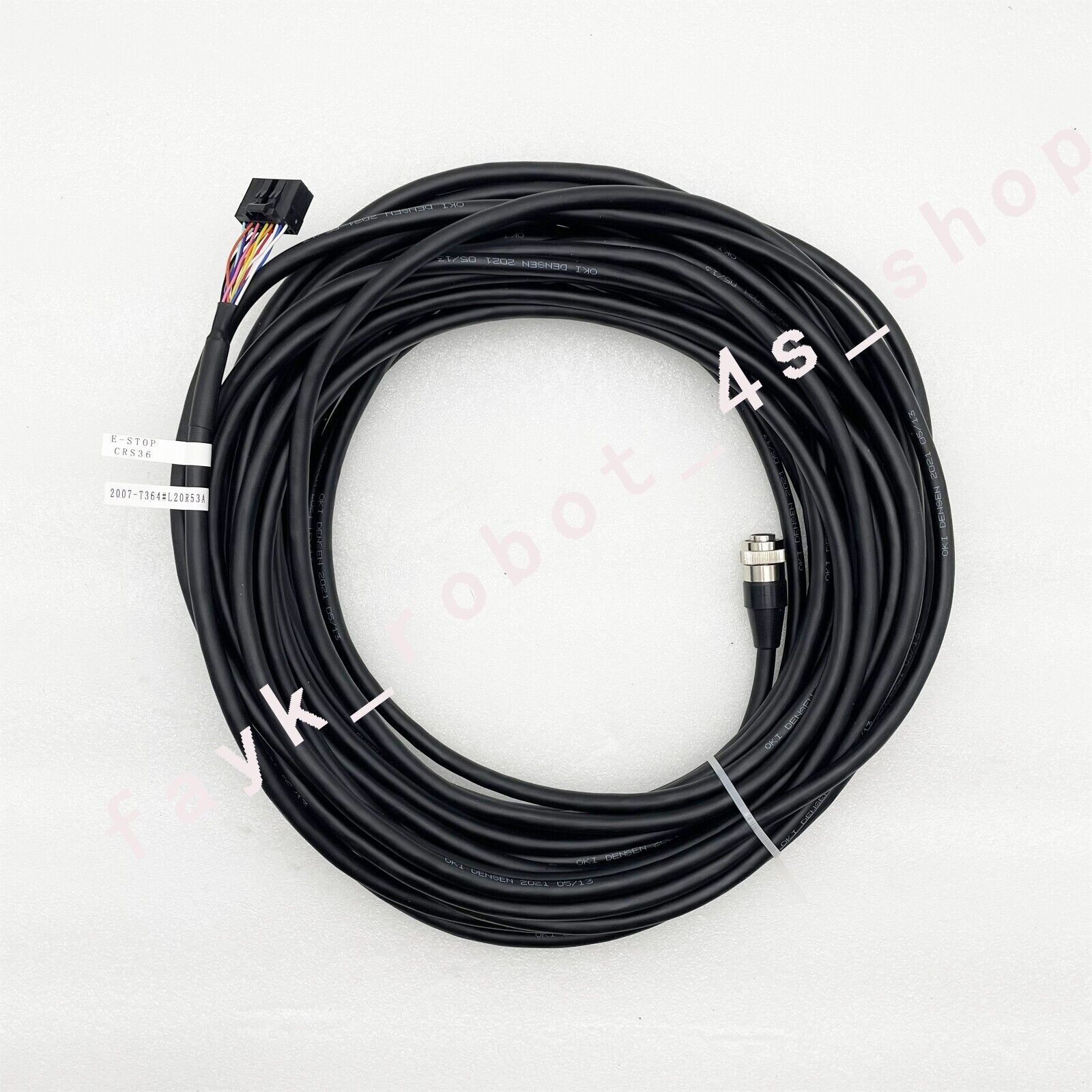 A660-2007-T364#L20R53A cable/plug for FANUC robot A05B-2255-C102 teach pendant
