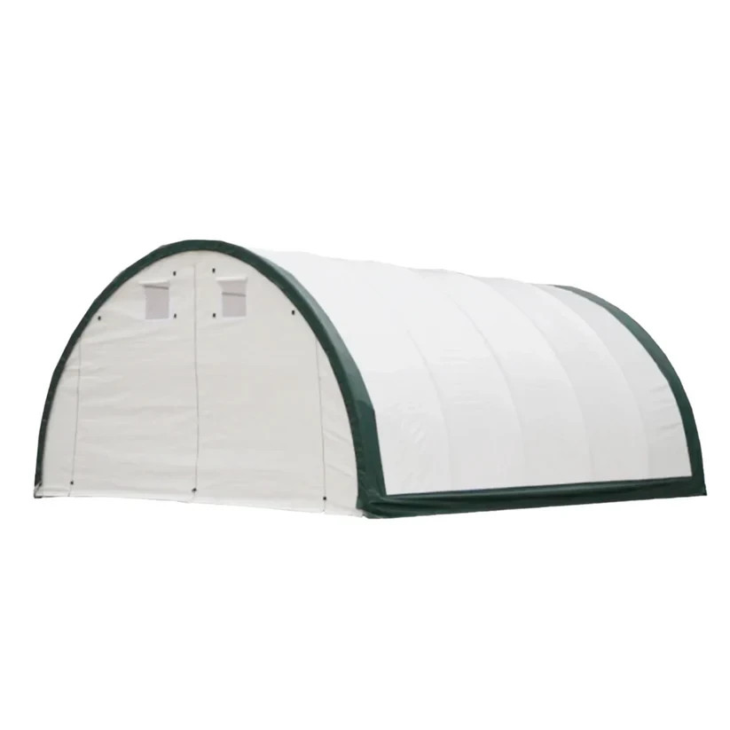 20’x30’x12′ Single Truss Storage Shelter 11oz PE Fabric Hoop Building| Arch Tent