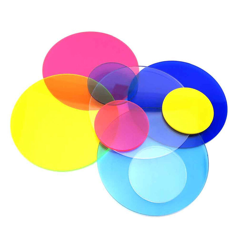 20mm~400mm Dia Plastic Sheet Round Plate DIY Model Craft