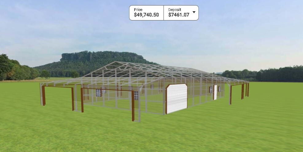 You are paying for plans and drawings & for us to design the structure you want
