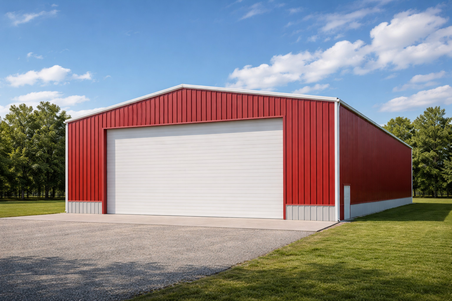 70x100x20 Steel Building Kit | Rigid Frame I-Beam | Commercial Grade | DuroBEAM