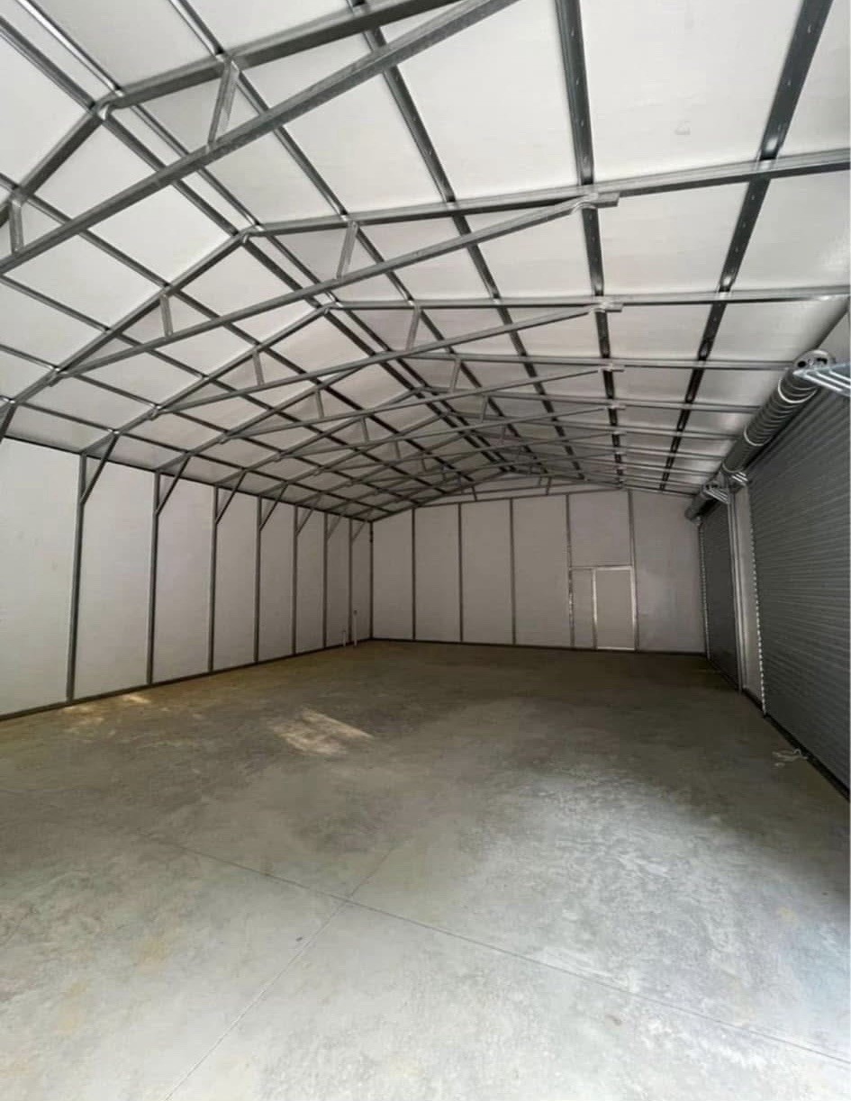 30x50x12 Metal Building | 3x 10×10 Doors | Installed | Rent to Own Available