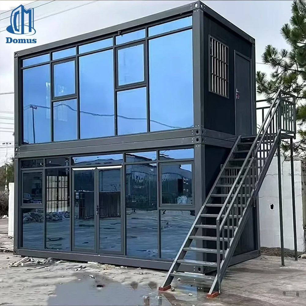 20ft Flat Pack Container House Portable Tiny Home for Office Living Site Accommo