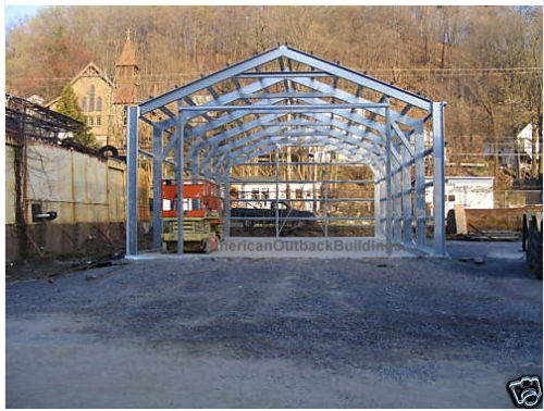 38 x 60 INSULATED Steel GARAGE Shop BUILDING Metal KIT