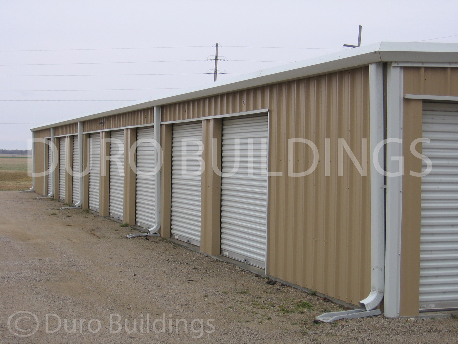 DUROSteel 30’x100x8.5′ Metal Mini Self Storage Building & 28 Rental Units DiRECT