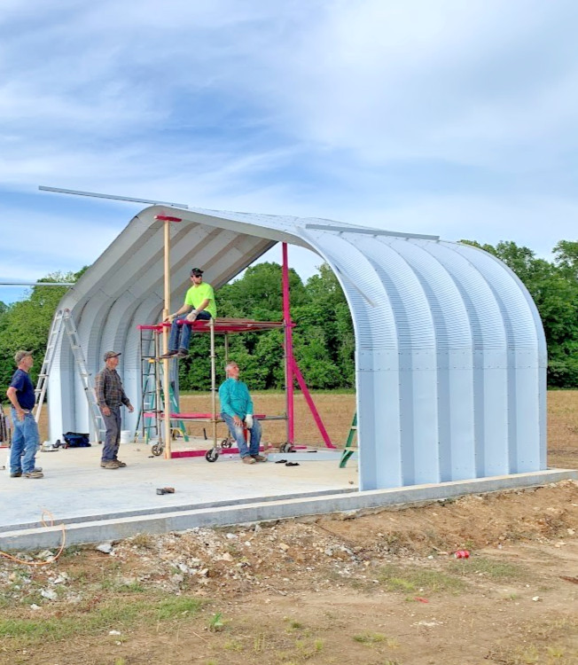 G 20x24x12 Steel Building Kit DuroSPAN Garage Shop DIY Open Ends – FREE SHIPPING