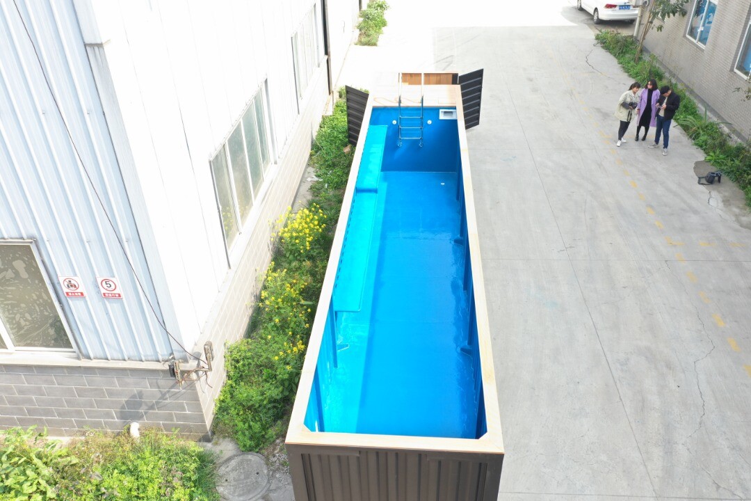 Swimming Pool 20ft. Length – Safe Room Designs Container Pools Catalog