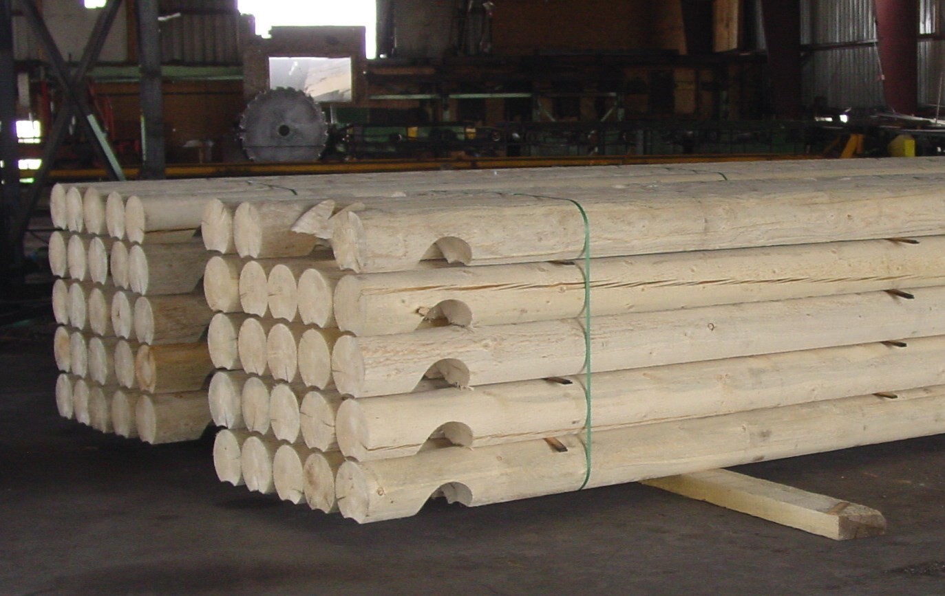 LOG CABIN HOME shell kit logs 1266 sq.ft 36′ x 24′ with loft and porch
