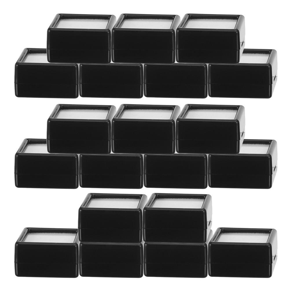 20 Pcs Small Gems Display Box Packing Boxes for Jewelry Square Container