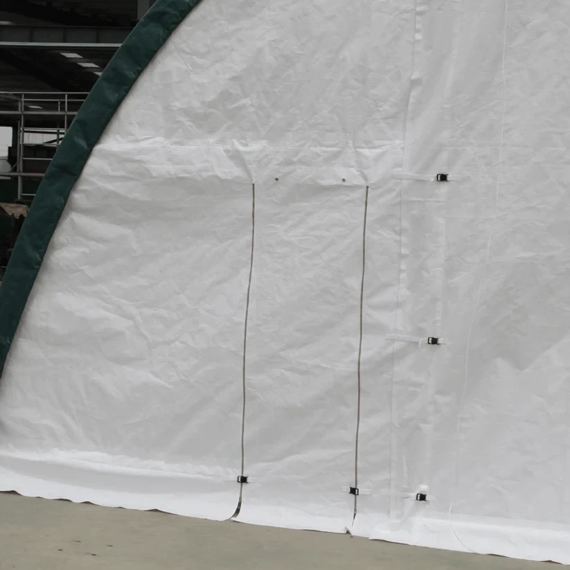 W30’xL60’xH20’Double Truss Arch Storage Shelter 18OZ PVC Canvas Building Shelter