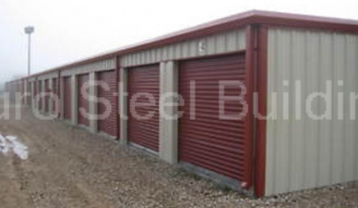 DURO 40x60x8.5 Steel Building Metal Mini Self Storage 12-10’x20′ Units DiRECT