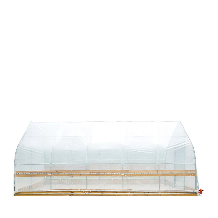 12’x20’x7.2′ Tunnel Greenhouse 6 mil Clear EVA Plastic Film/ Peak Ceiling Roof