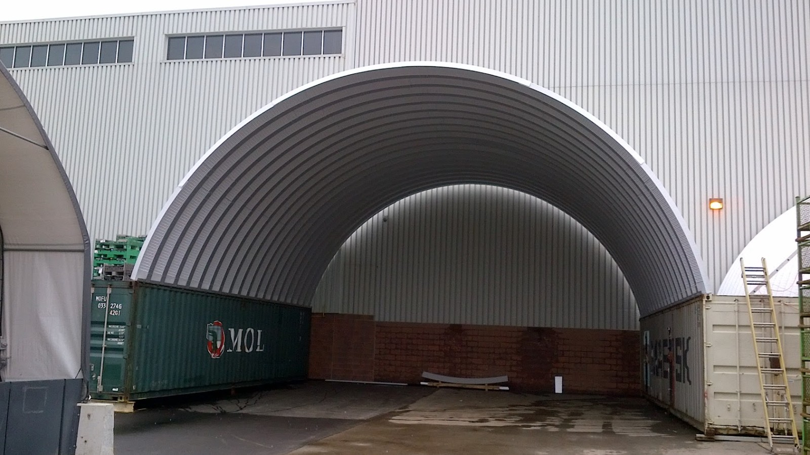 25x20x10 DuroSPAN Conex Box Container Steel Roof Kit Cover Factory DiRECT