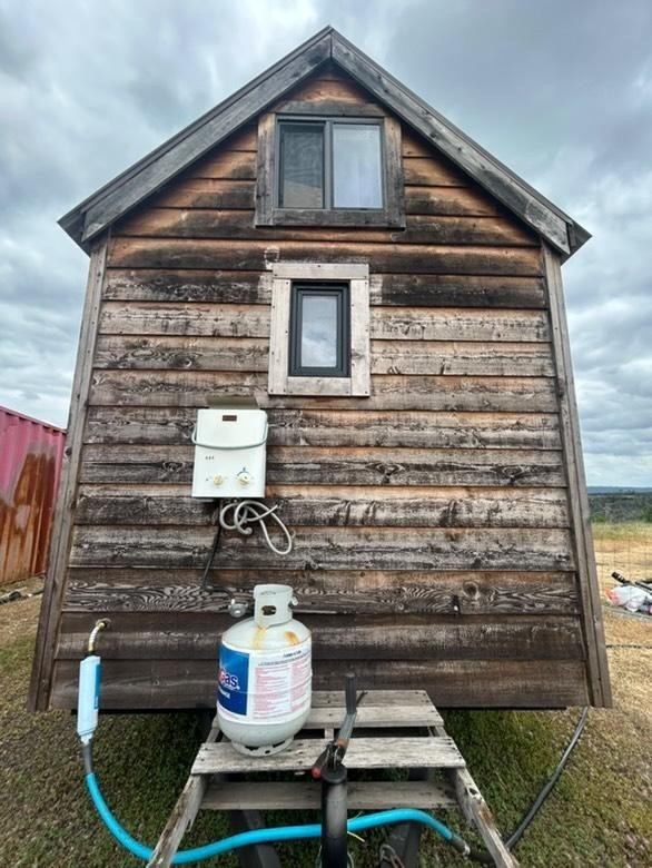 Vintage tiny home on wheels