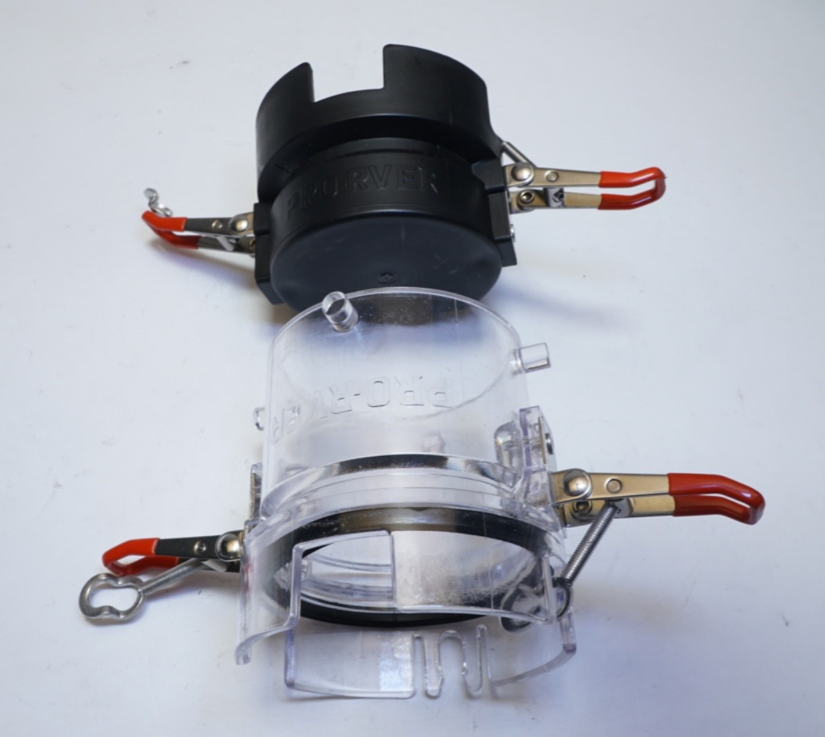 NO HARDWARE! New PRO-RVER RV Sewer Hose Connector Push Lock Ships FREE