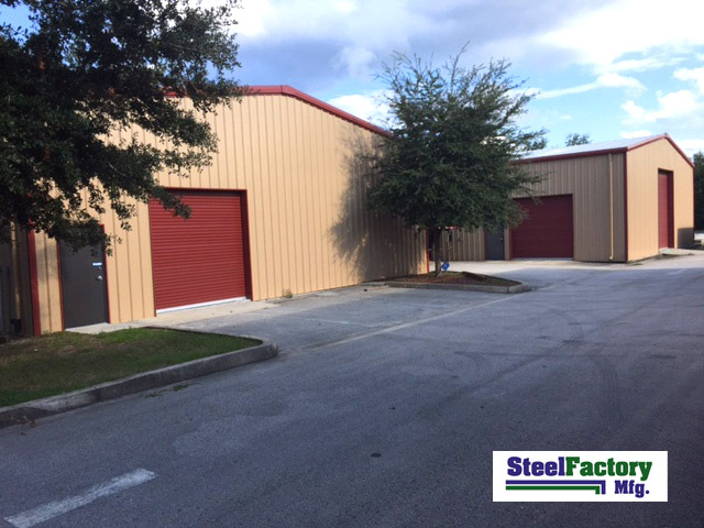 Steel Factory 40x75x16 Metal Frame Ibeam Storage Garage Auto Repair Building