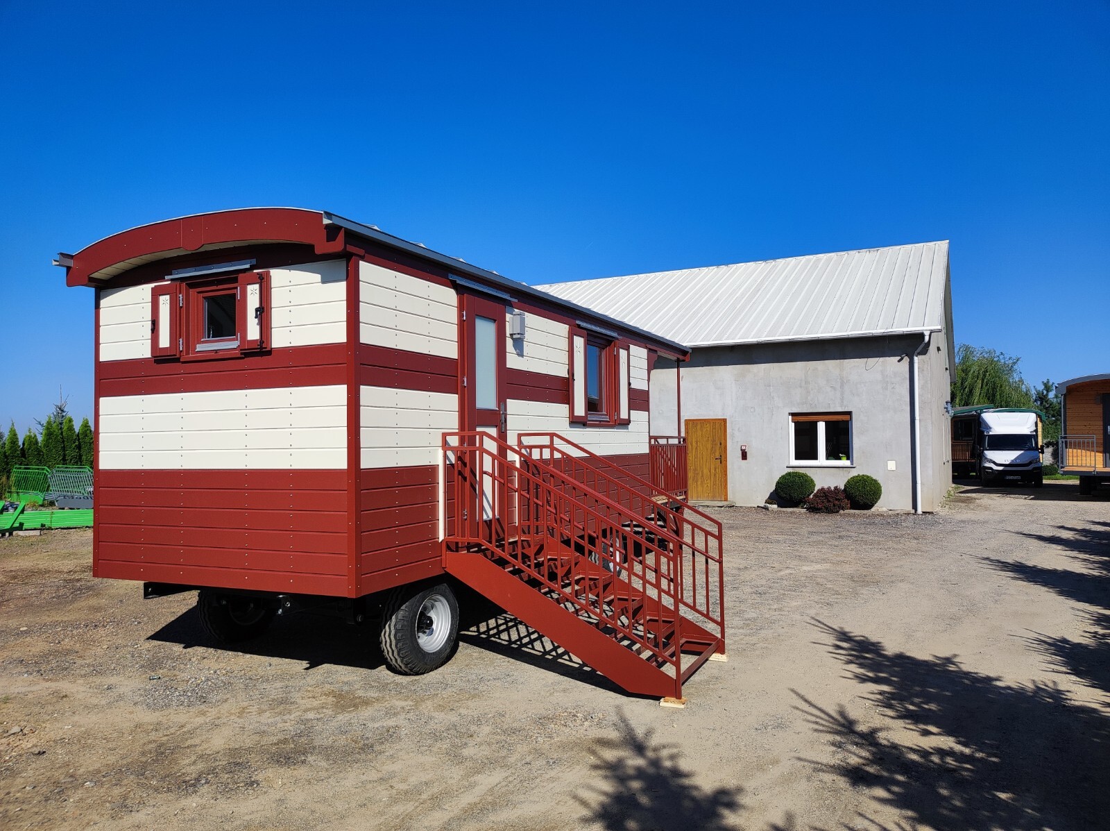 Tiny house on wheels for sale. The caravan (roulotte)
