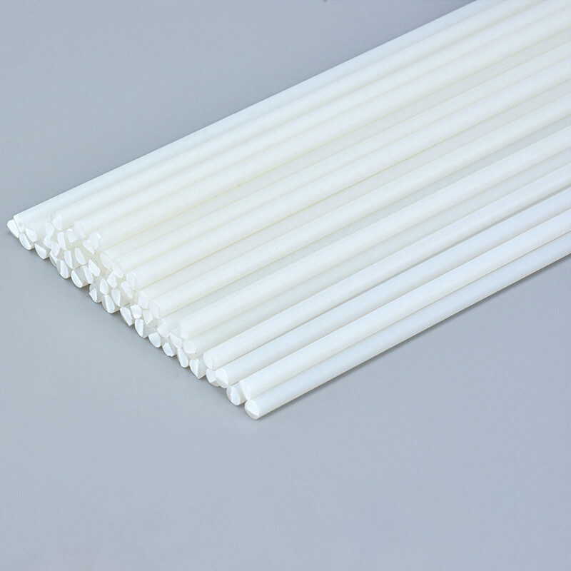 ABS Round Bar Dia 1/2/3/4/5/6mm Styrene Plastic Strips Rod Plasticard 250mm Long