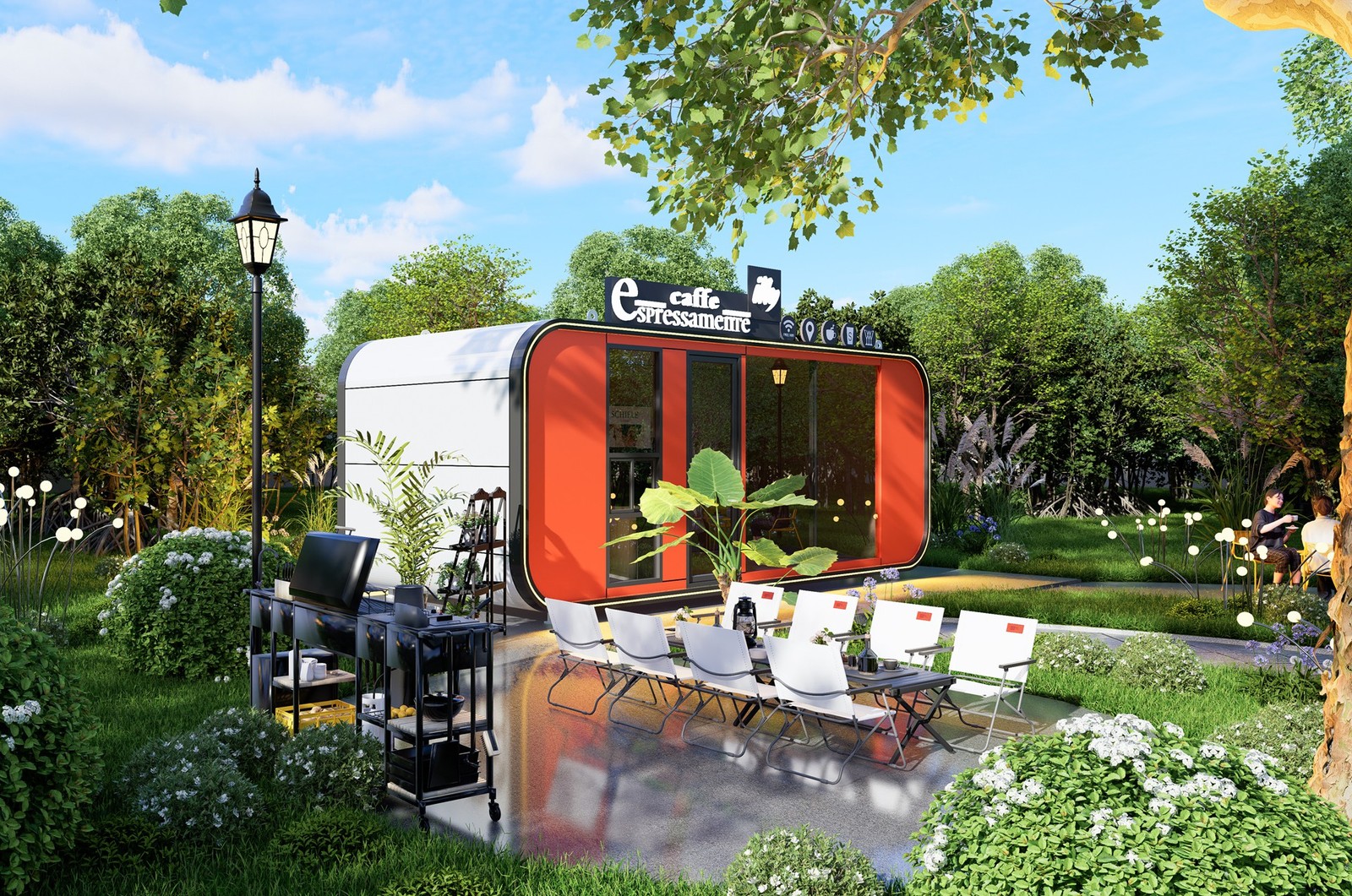 20ft Apple Cabin Waterproof Insulated Tiny House