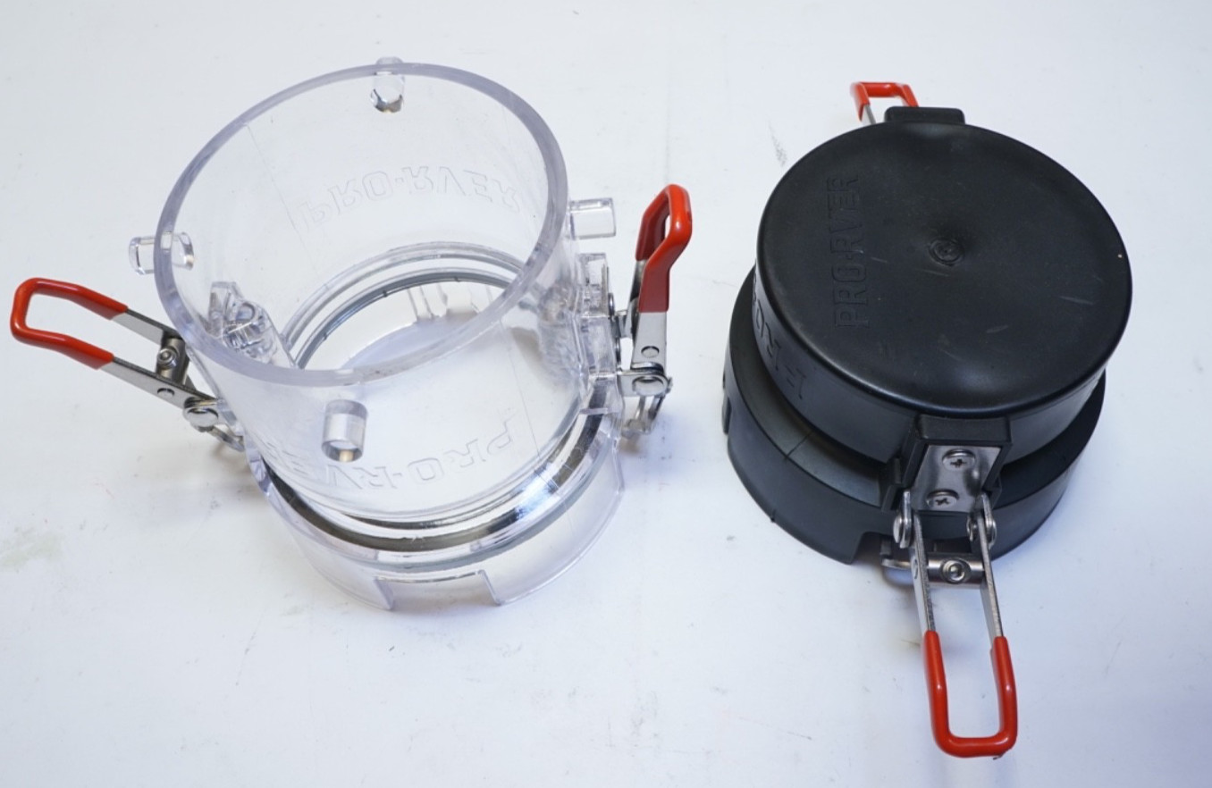 NO HARDWARE! New PRO-RVER RV Sewer Hose Connector Push Lock Ships FREE