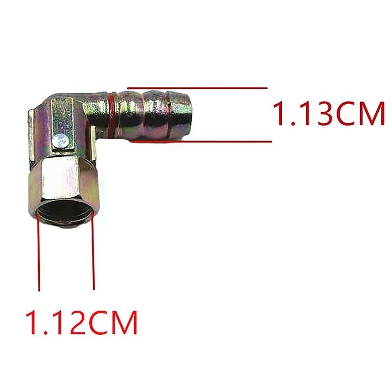 1pc Brass Hose Fitting 11mm 19mm Gas Cooker Universal Joint Hose Connection