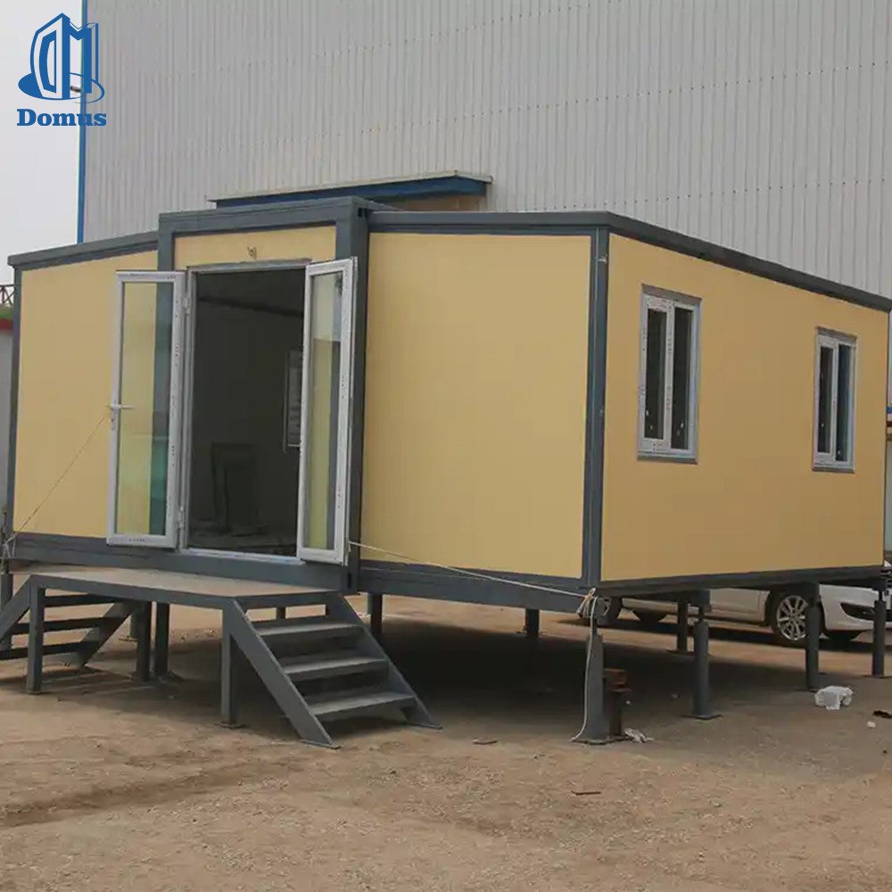 20ft Expandable House Outdoor Temporary Living Prefab House Portable Expandable