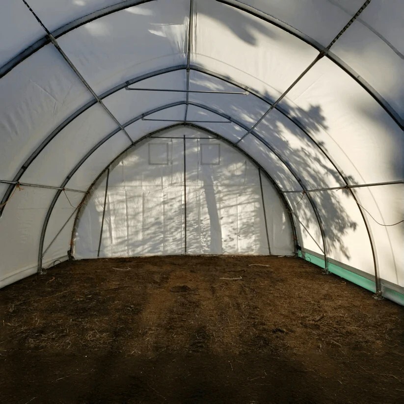W20’xL30’xH12′ Portable Single Truss Arch Storage Shelter 11OZ PE Canvas Shelter