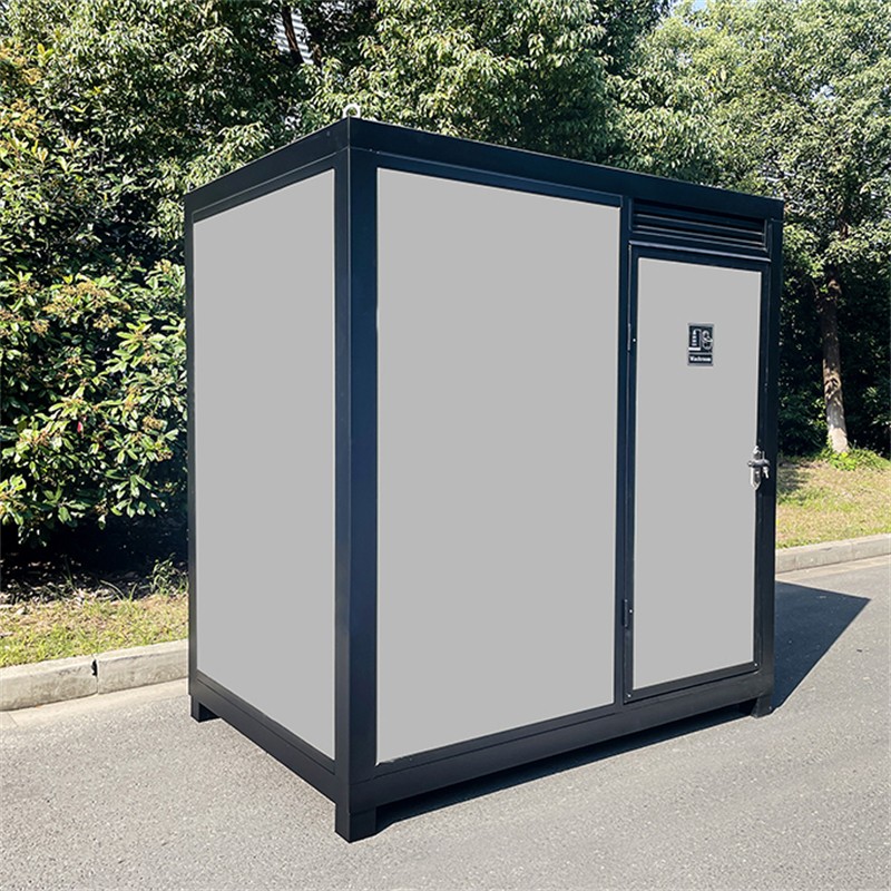 Portable Restroom with Toilet, Sink, Ventilation Fan & Lighting for Events Parks