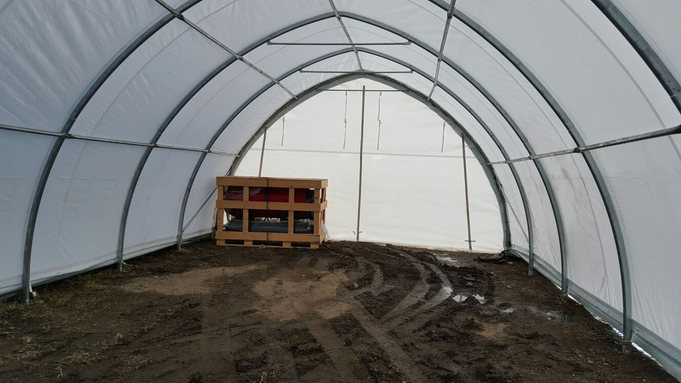 20x30x12 Canvas Fabric Building Shelter w/ Metal Frame, Camper, Boat Storage NEW
