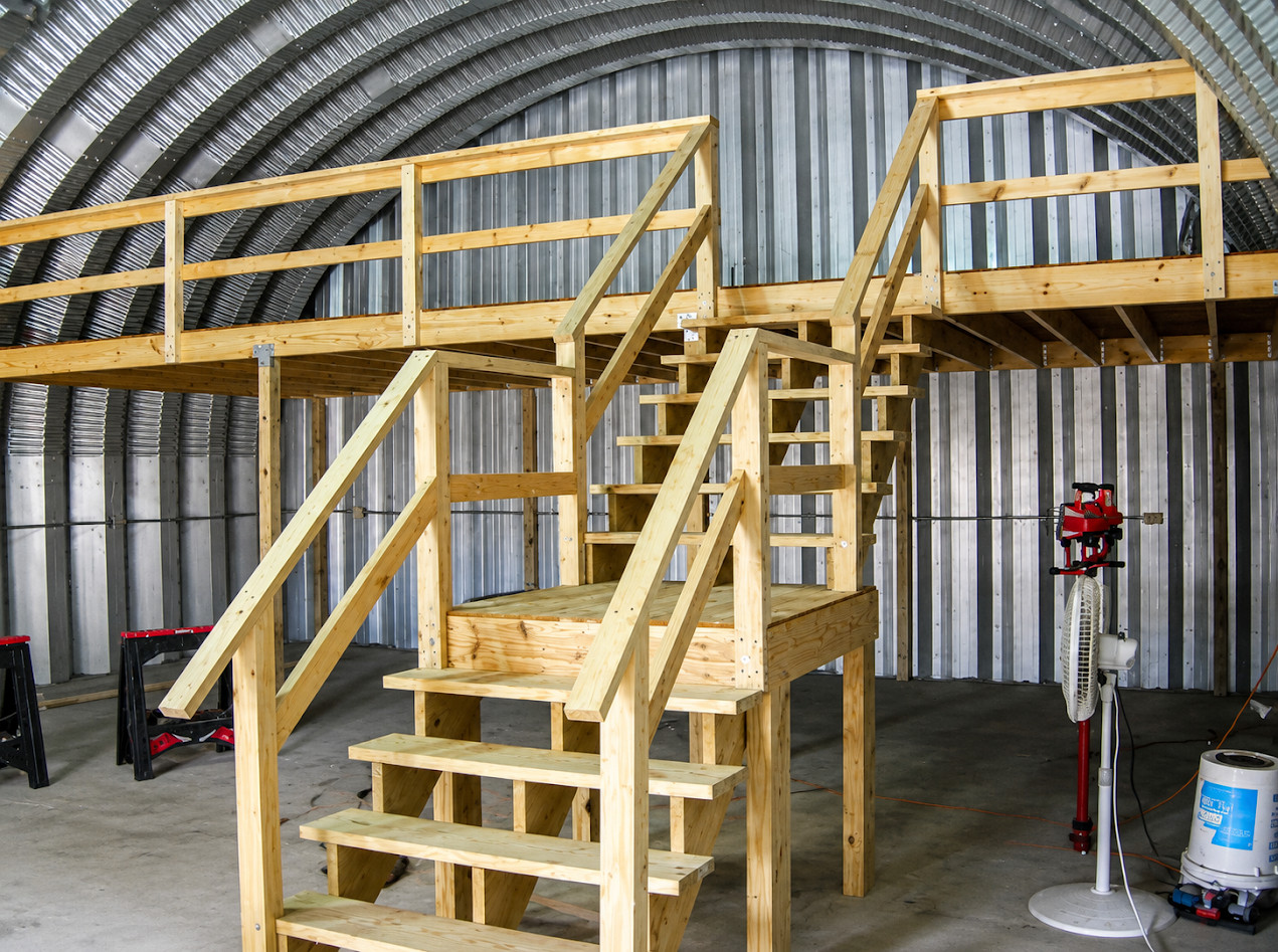 DuroSPAN 30x30x15 Steel Arch Straight Wall Clear Span S-Building Factory Direct